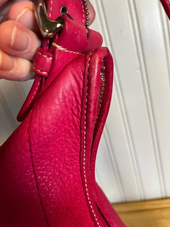 Coach SoHo Hobo Shoulder Bag Pebbled Leather Vintage - Picture 11 of 15